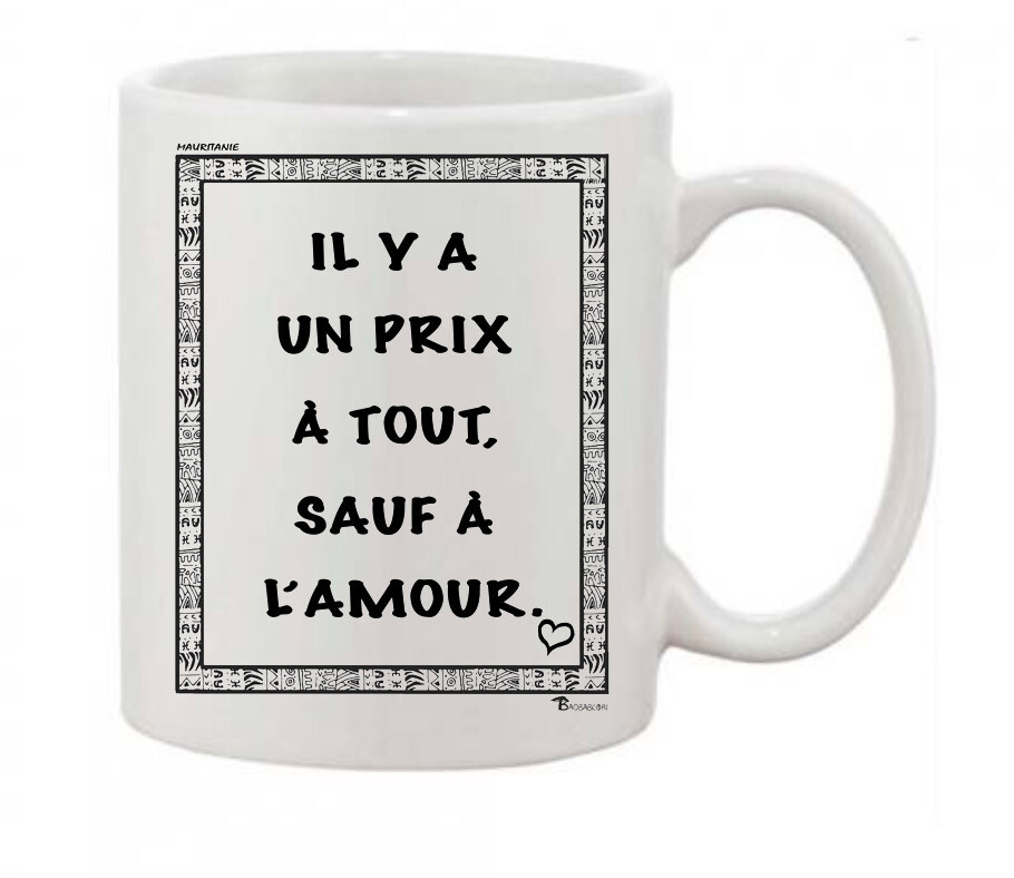 MUG  PROVERBE ET CITATION MAURITANIE AMOUR