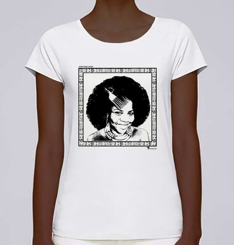 TEE SHIRT COIFFURE AFRO