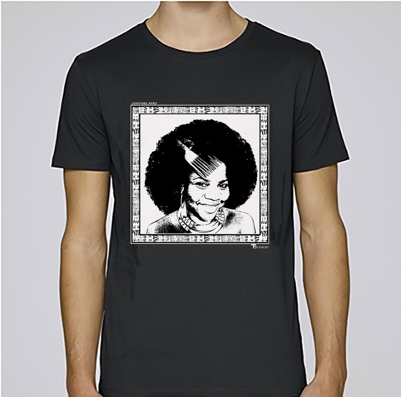 TEE SHIRT COIFFURE AFRO