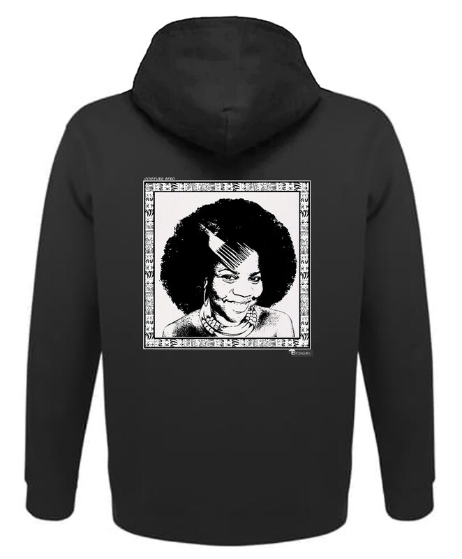 SWEAT A CAPUCHE COIFFURE AFRO