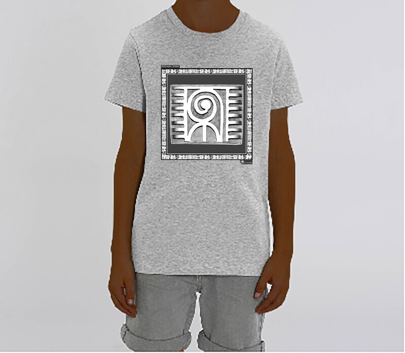 TEE SHIRT POIDS AKAN SPIRALE