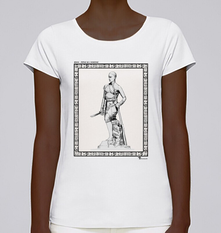 TEE SHIRT MONUMENT AMAZONE BENIN