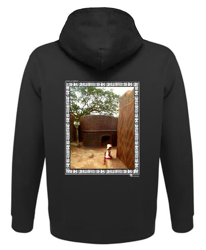 SWEAT A CAPUCHE FREESTYLE ART "PAUSE A TIEBELE"