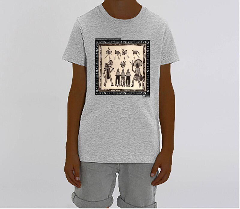 TEE SHIRT TEXTILE KORHOGO  CÔTE D'IVOIRE