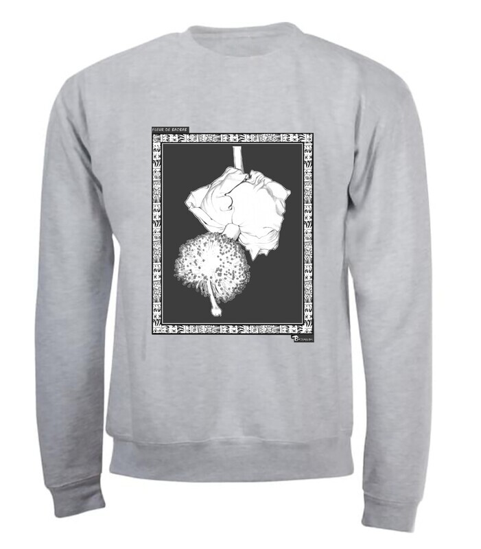 SWEAT FLORE FLEUR DE BAOBAB