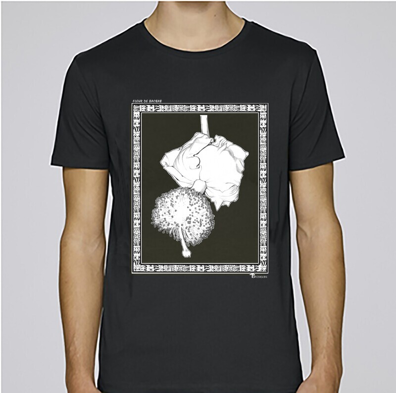 TEE SHIRT FLORE FLEUR DE BAOBAB