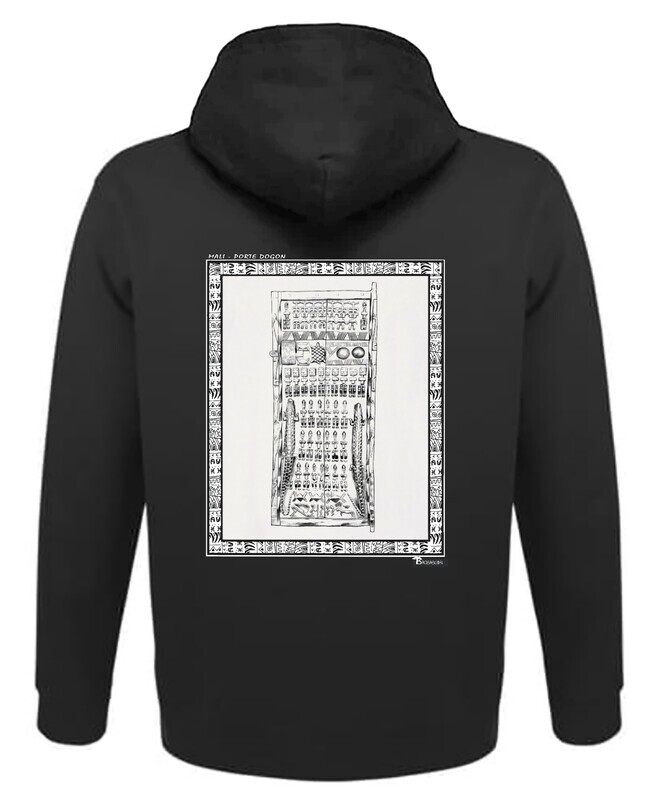SWEAT A CAPUCHE ARCHITECTURE PORTE DOGON MALI