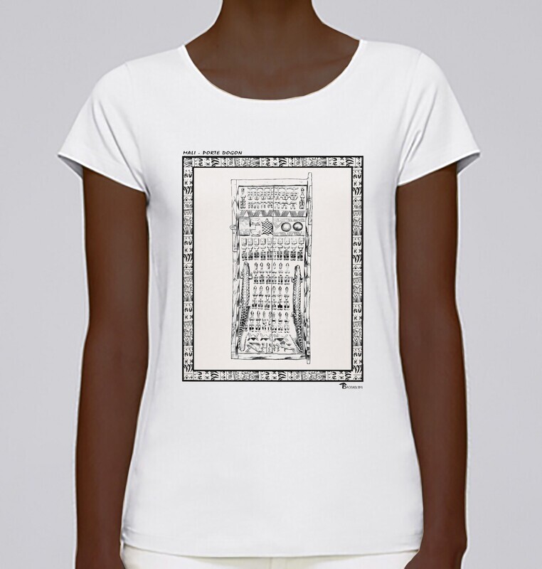 TEE SHIRT ARCHITECTURE PORTE DOGON MALI