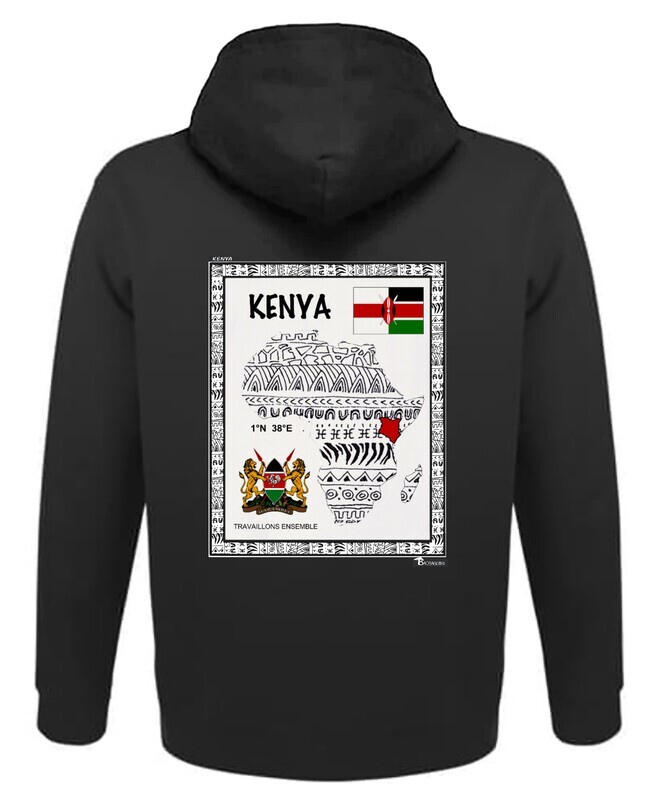 SWEAT A CAPUCHE PAYS KENYA