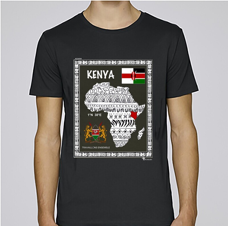 TEE SHIRT PAYS KENYA