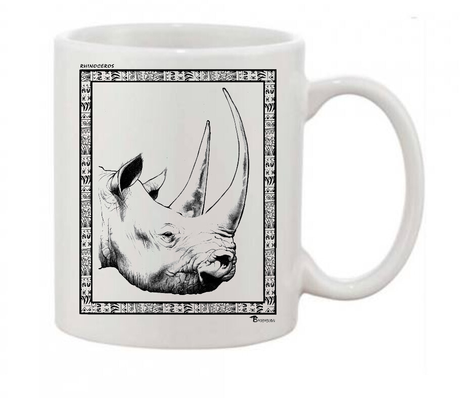 MUG FAUNE RHINOCEROS
