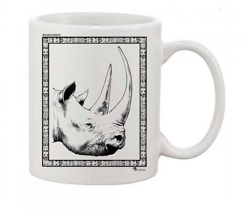 MUG FAUNE RHINOCEROS