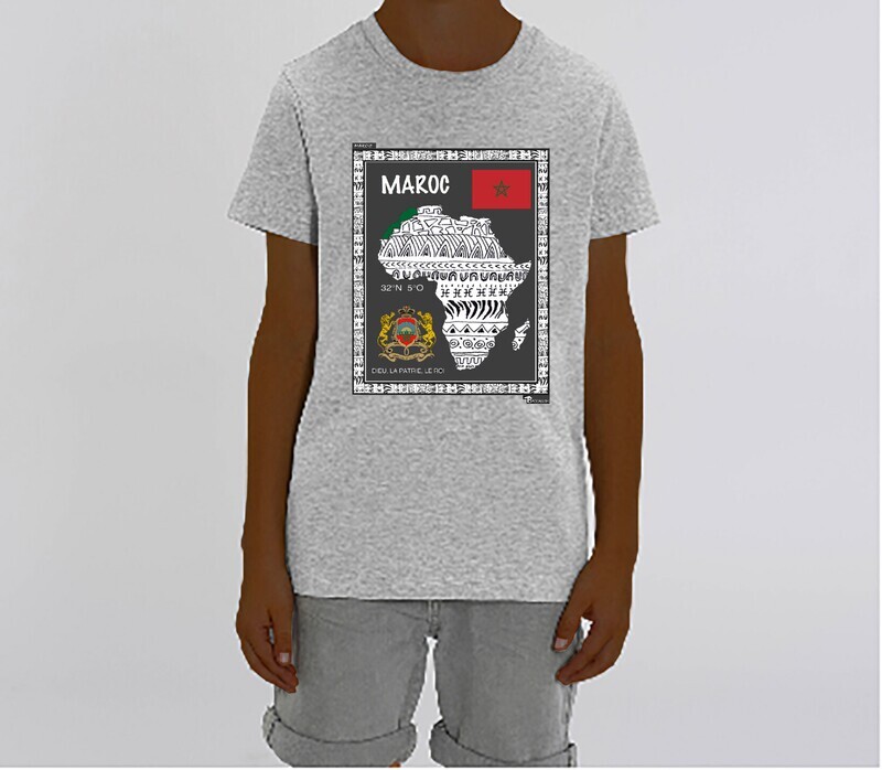 TEE SHIRT PAYS MAROC