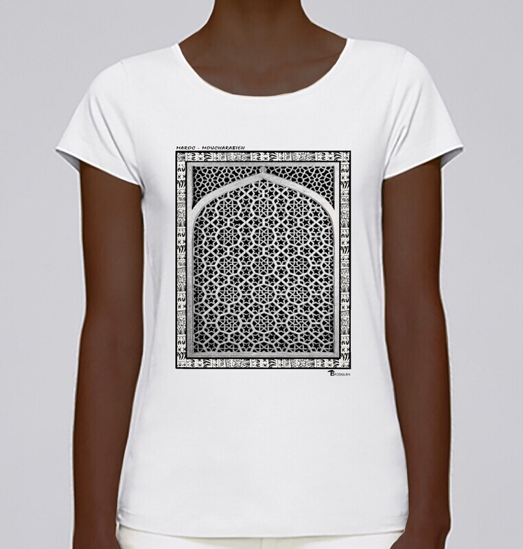 TEE SHIRT ARCHITECTURE MOUCHARABIEH MAROC