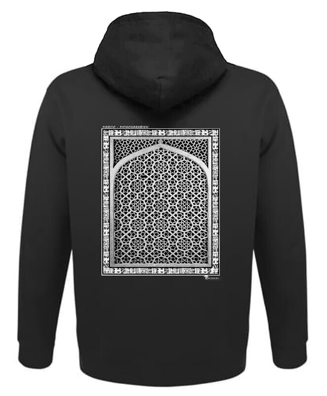SWEAT A CAPUCHE ARCHITECTURE MOUCHARABIEH MAROC
