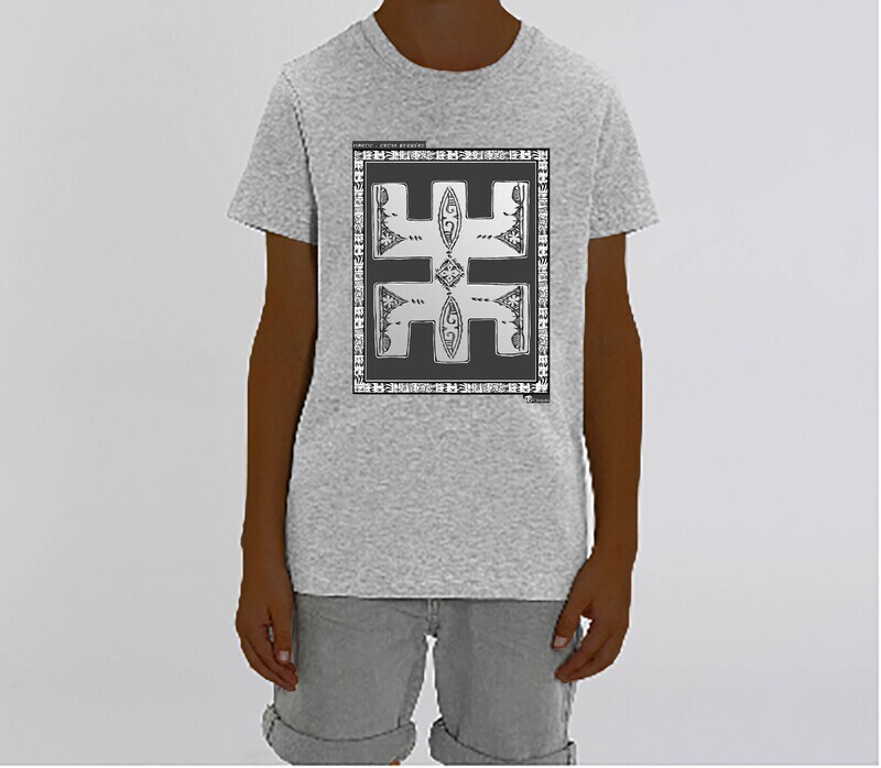 TEE SHIRT FASHION BIJOUX CROIX BERBERE MAROC