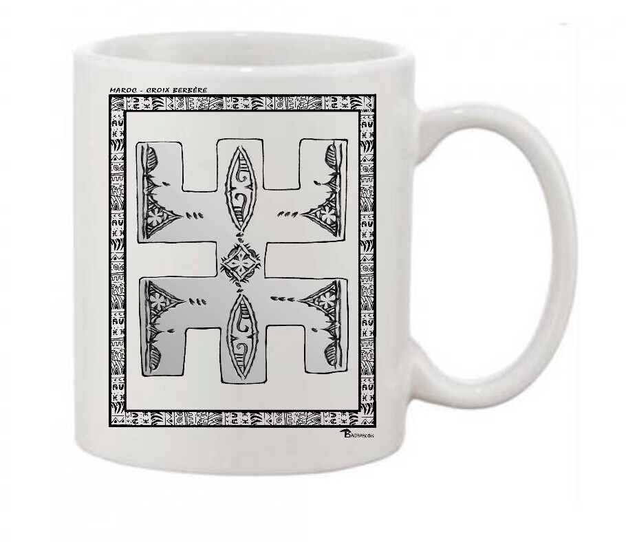 MUG FASHION BIJOUX CROIX BERBERE MAROC