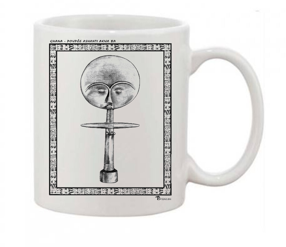 MUG POUPEE ASHANTI GHANA