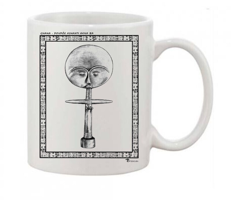 MUG POUPEE ASHANTI GHANA