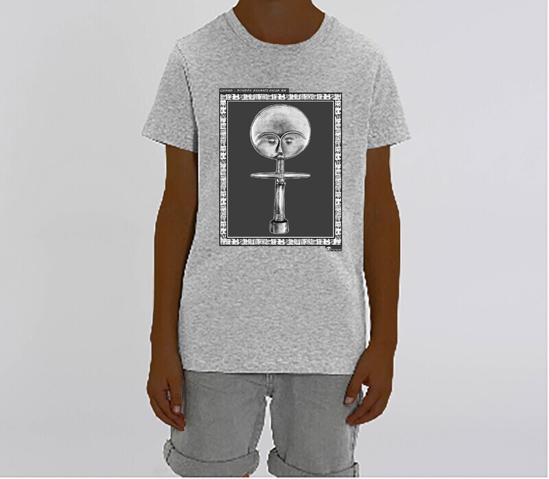TEE SHIRT POUPEE ASHANTI GHANA