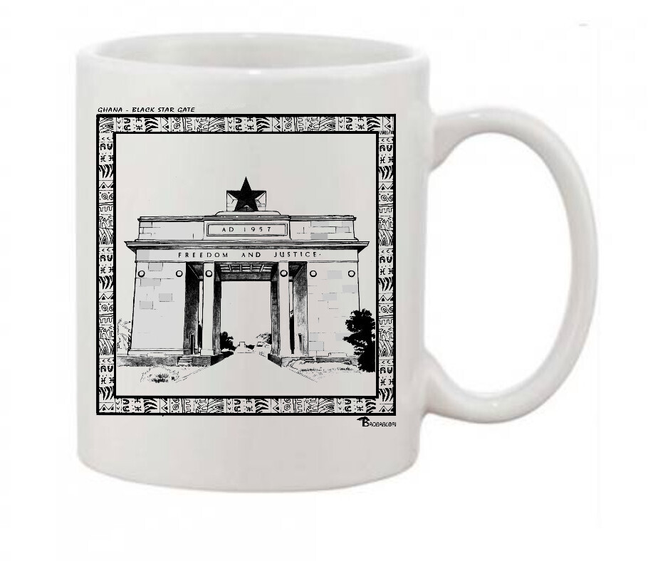 MUG MONUMENT THE BLACK STAR GATE GHANA