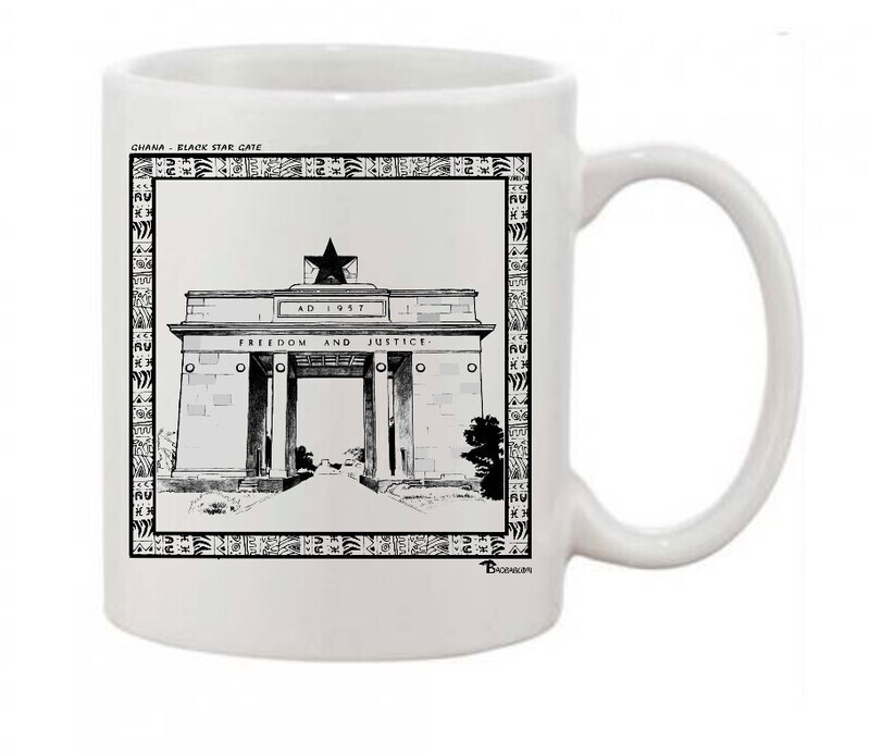 MUG MONUMENT THE BLACK STAR GATE GHANA