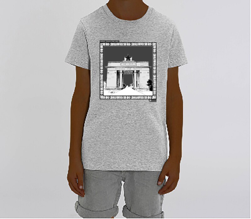 TEE SHIRT MONUMENT THE BLACK STAR GATE GHANA