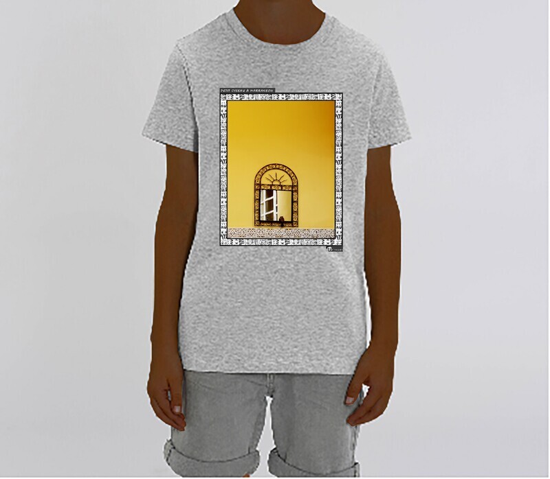 TEE SHIRT FREESTYLE ART "PETIT OISEAU A MARRAKECH"