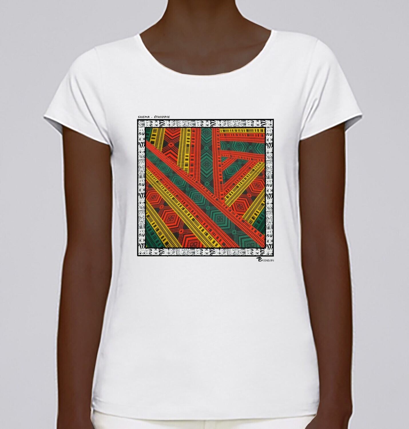 TEE SHIRT TEXTILE SHEMA ETHIOPIE