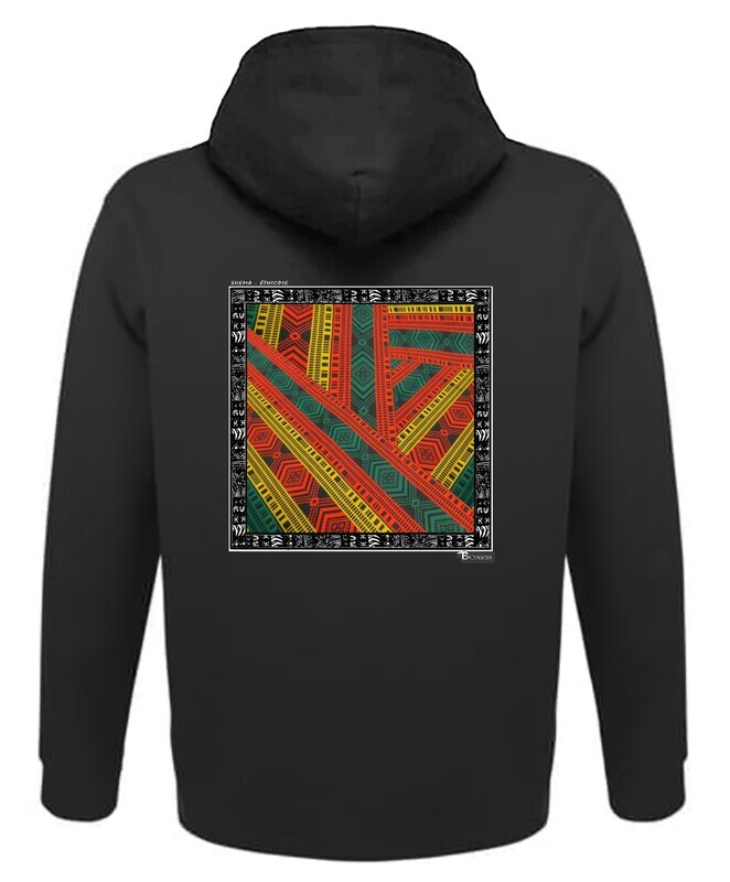 SWEAT A CAPUCHE TEXTILE SHEMA ETHIOPIE