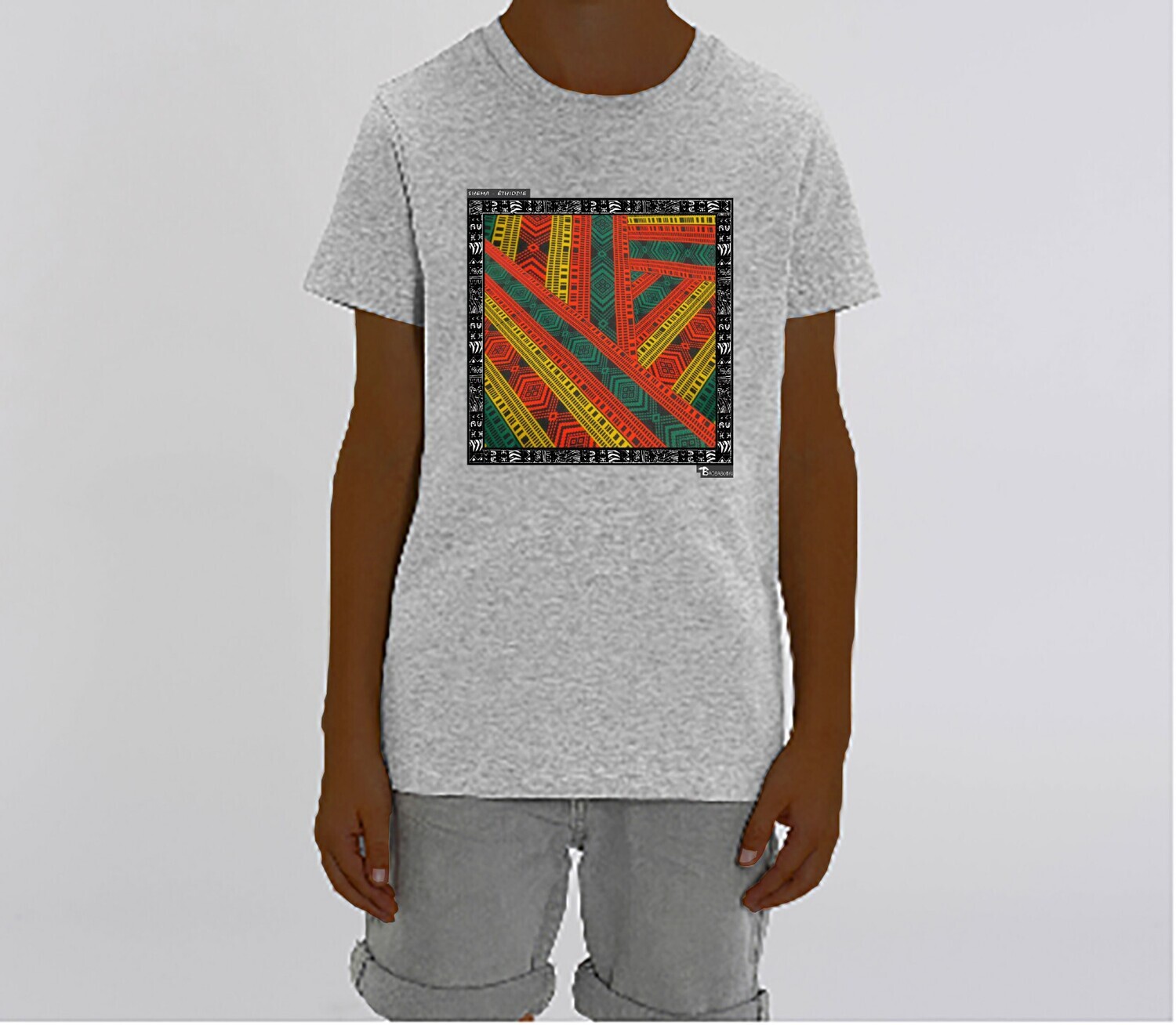 TEE SHIRT TEXTILE SHEMA ETHIOPIE