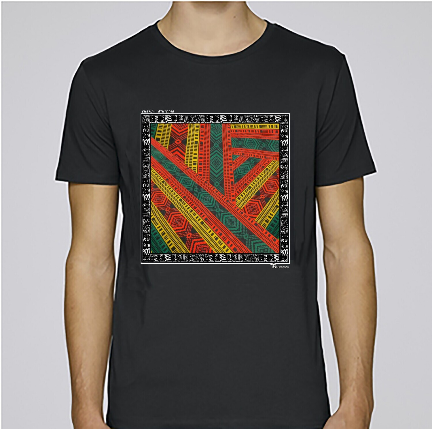 TEE SHIRT TEXTILE SHEMA ETHIOPIE