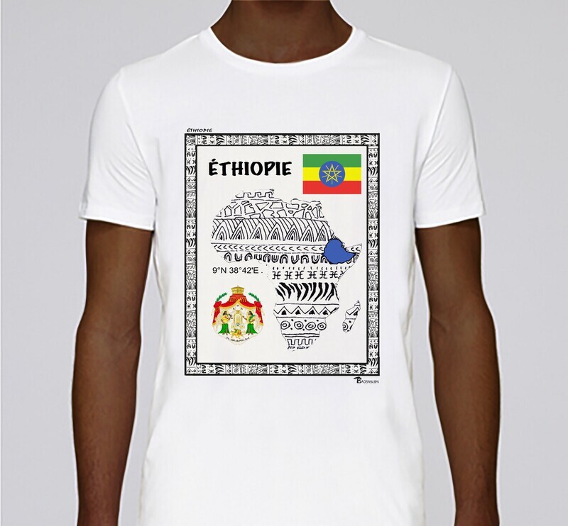 TEE SHIRT PAYS ETHIOPIE