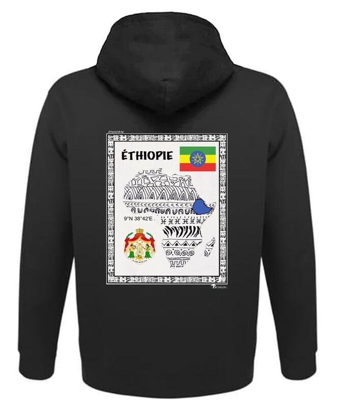 SWEAT A CAPUCHE PAYS ETHIOPIE