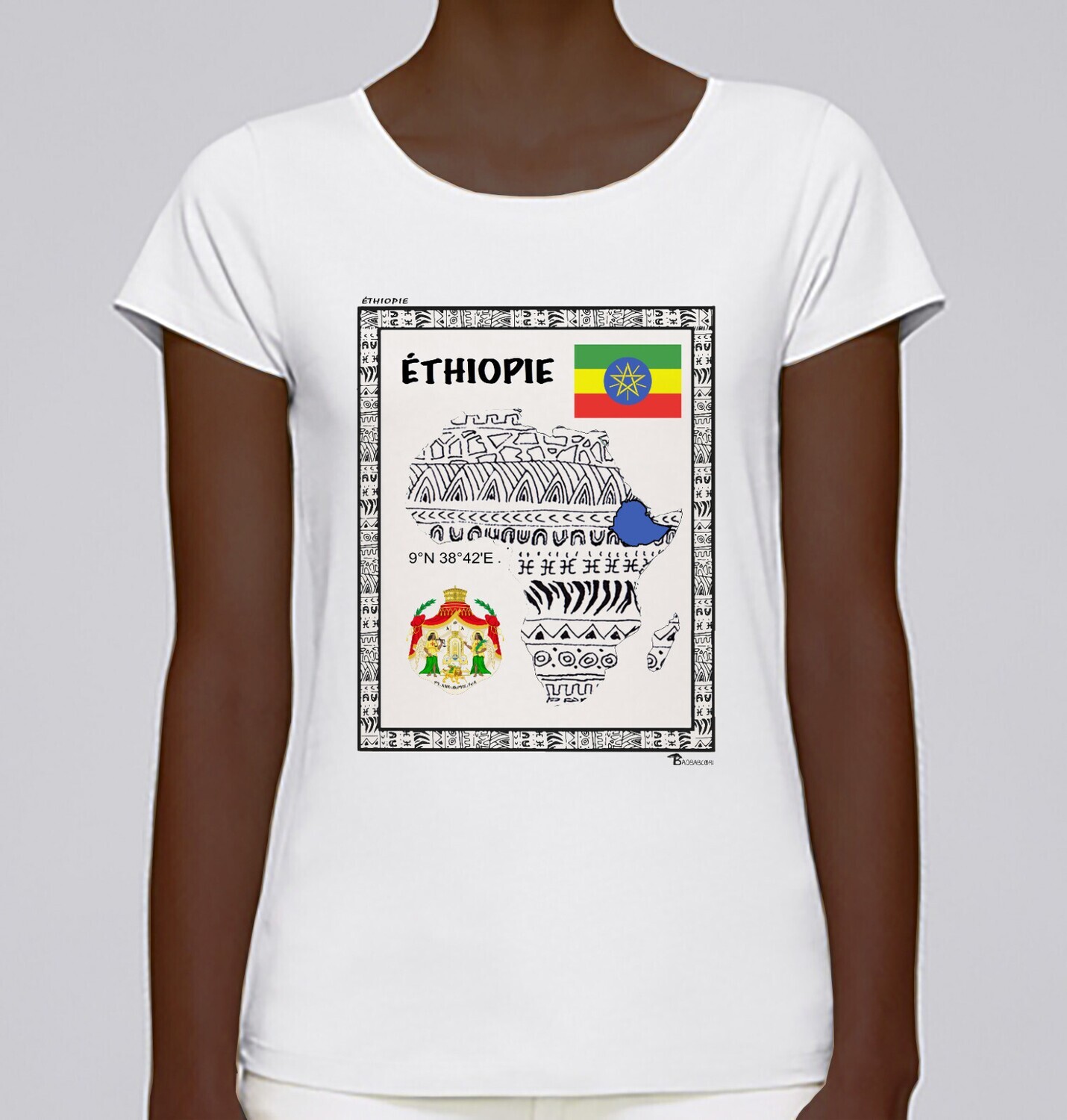 TEE SHIRT PAYS ETHIOPIE