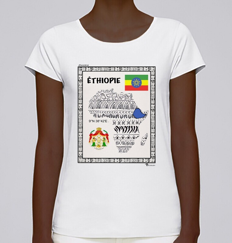 TEE SHIRT PAYS ETHIOPIE