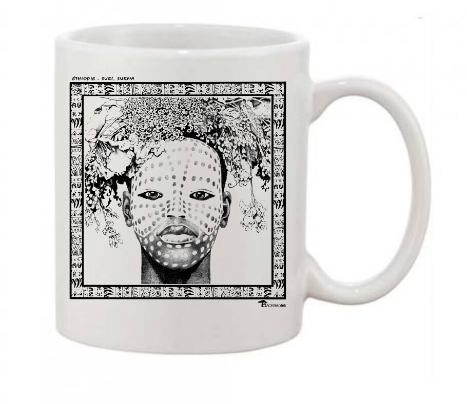 MUG FASHION MAQUILLAGE SURI-SURMA ETHIOPIE