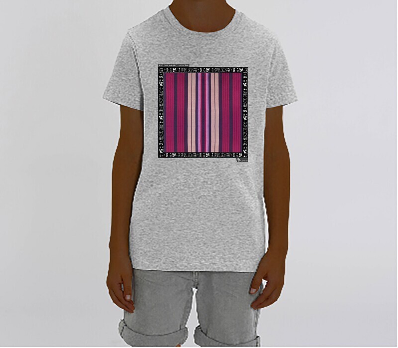 TEE SHIRT TEXTILE ASO OKE MAUVE