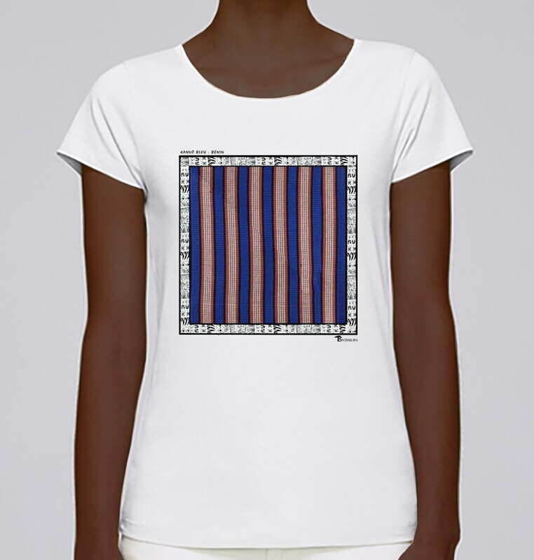 TEE SHIRT TEXTILE KANVO BLEU