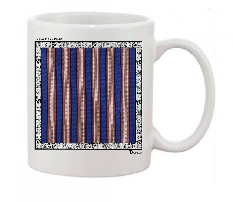 MUG TEXTILE KANVO BLEU