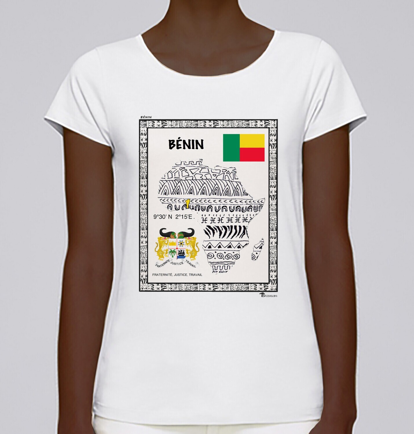TEE SHIRT PAYS BENIN