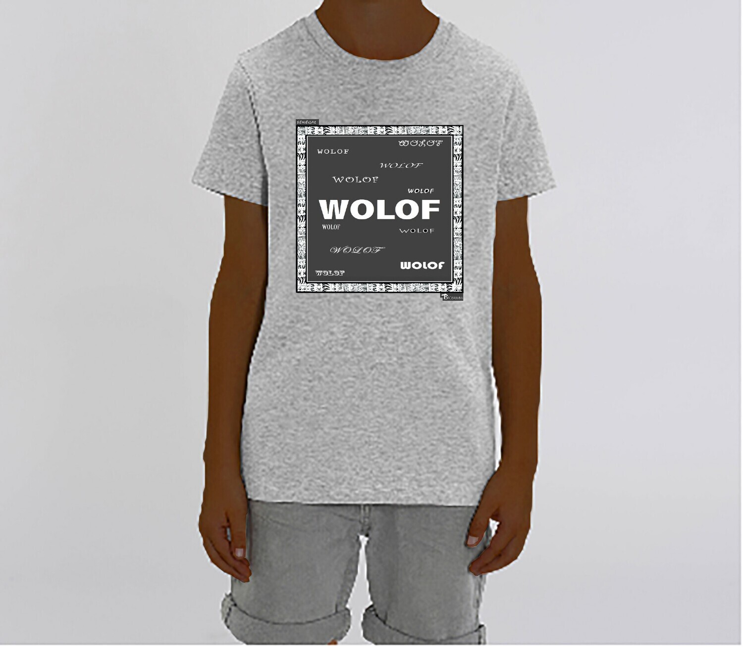 TEE SHIRT RACINE WOLOF