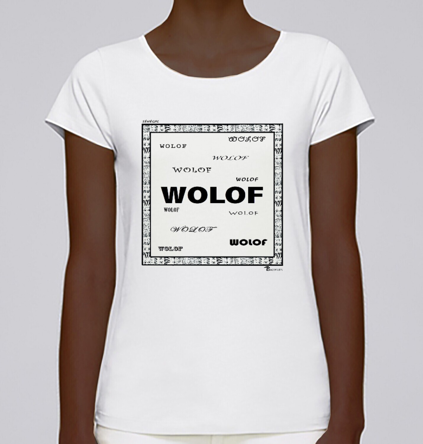 TEE SHIRT RACINE WOLOF