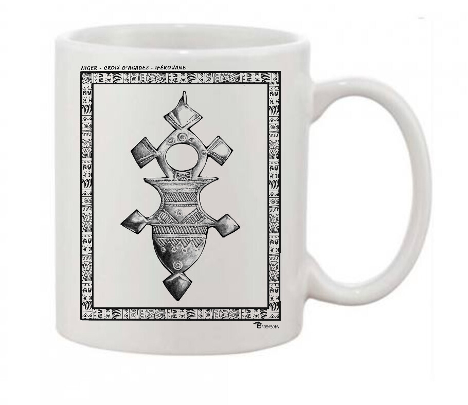 MUG FASHION  BIJOUX CROIX D'AGADEZ IFEROUANE