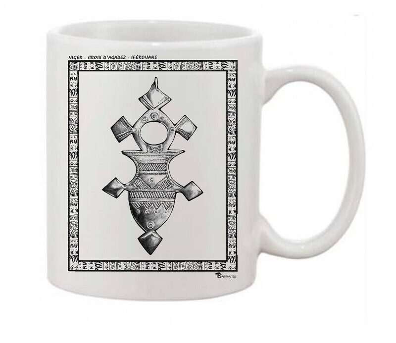 MUG FASHION  BIJOUX CROIX D'AGADEZ IFEROUANE