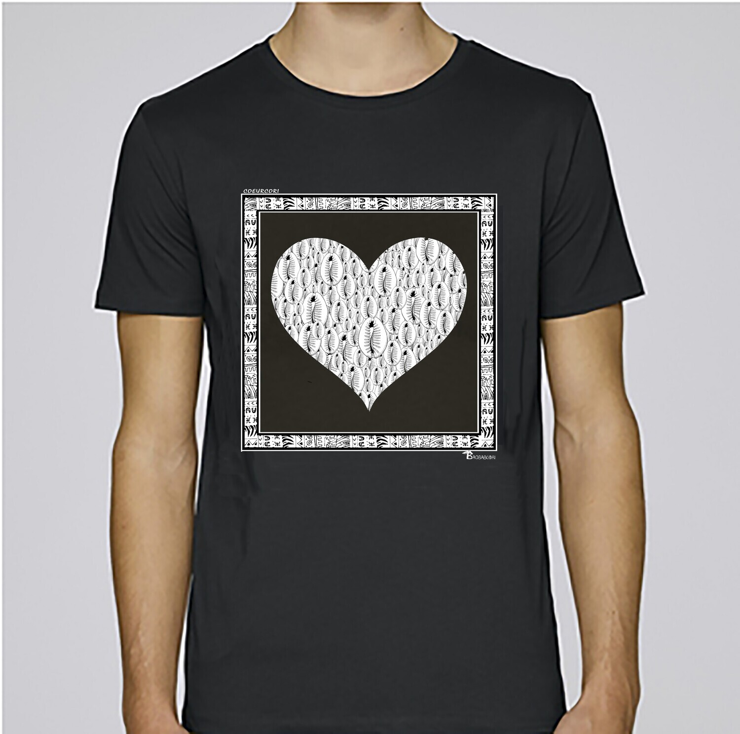 TEE SHIRT FREESTYLE ART "COEURCORI"