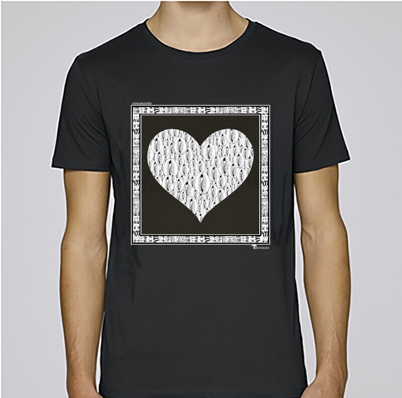 TEE SHIRT FREESTYLE ART "COEURCORI"
