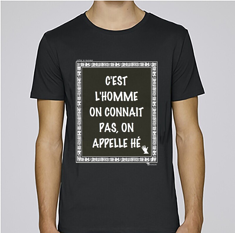 TEE SHIRT EXPRESSION  HE CÔTE D'IVOIRE