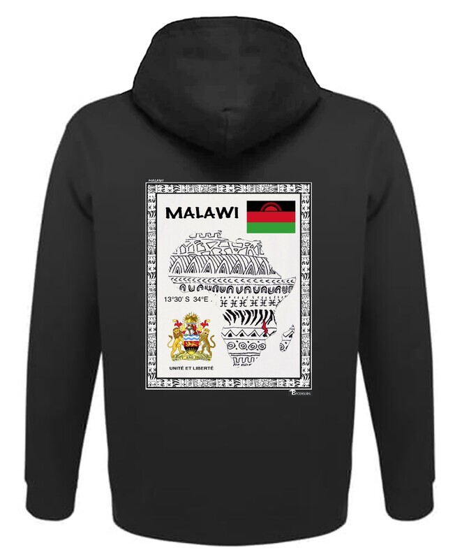 SWEAT A CAPUCHE PAYS MALAWI