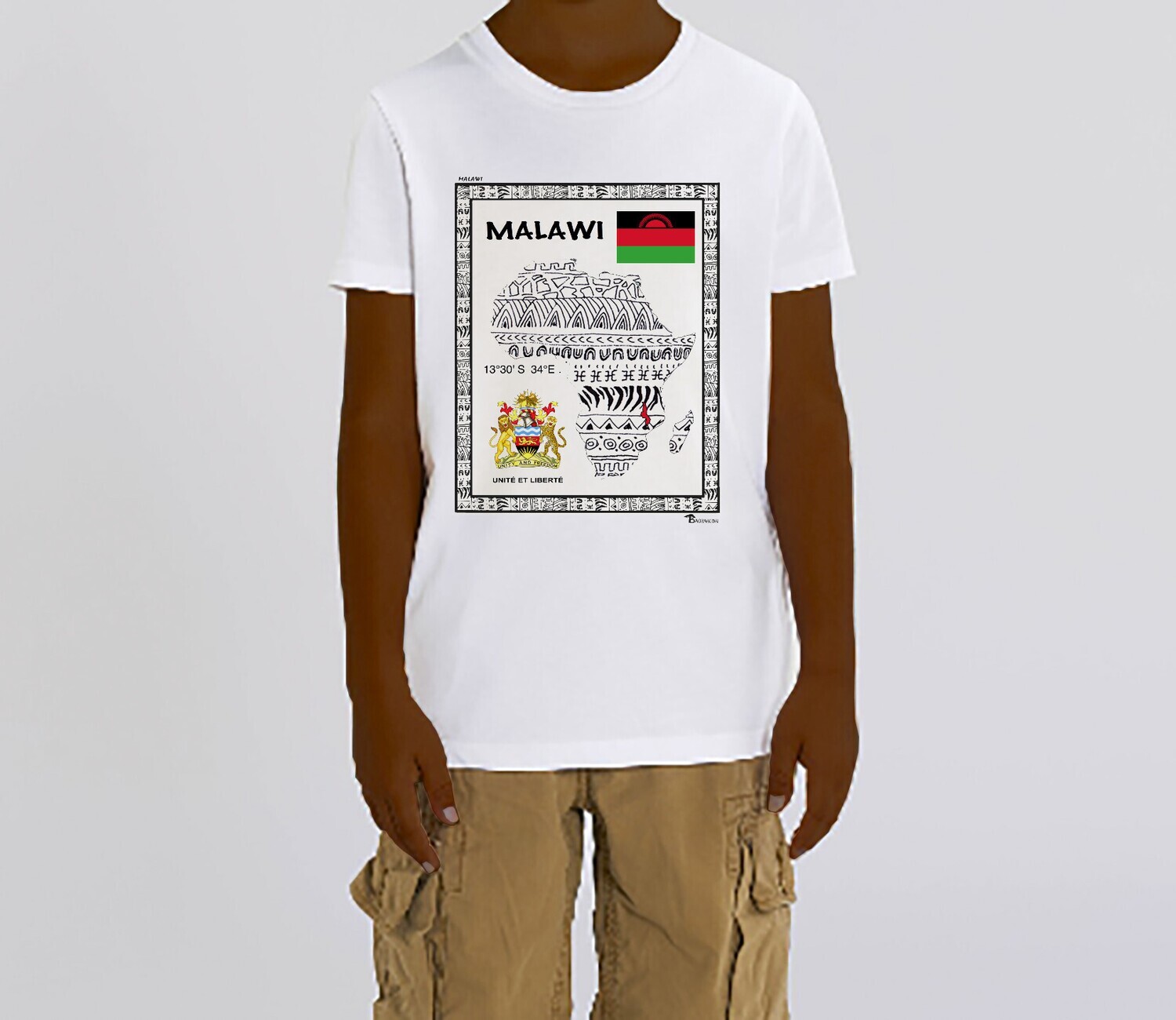 TEE SHIRT PAYS MALAWI